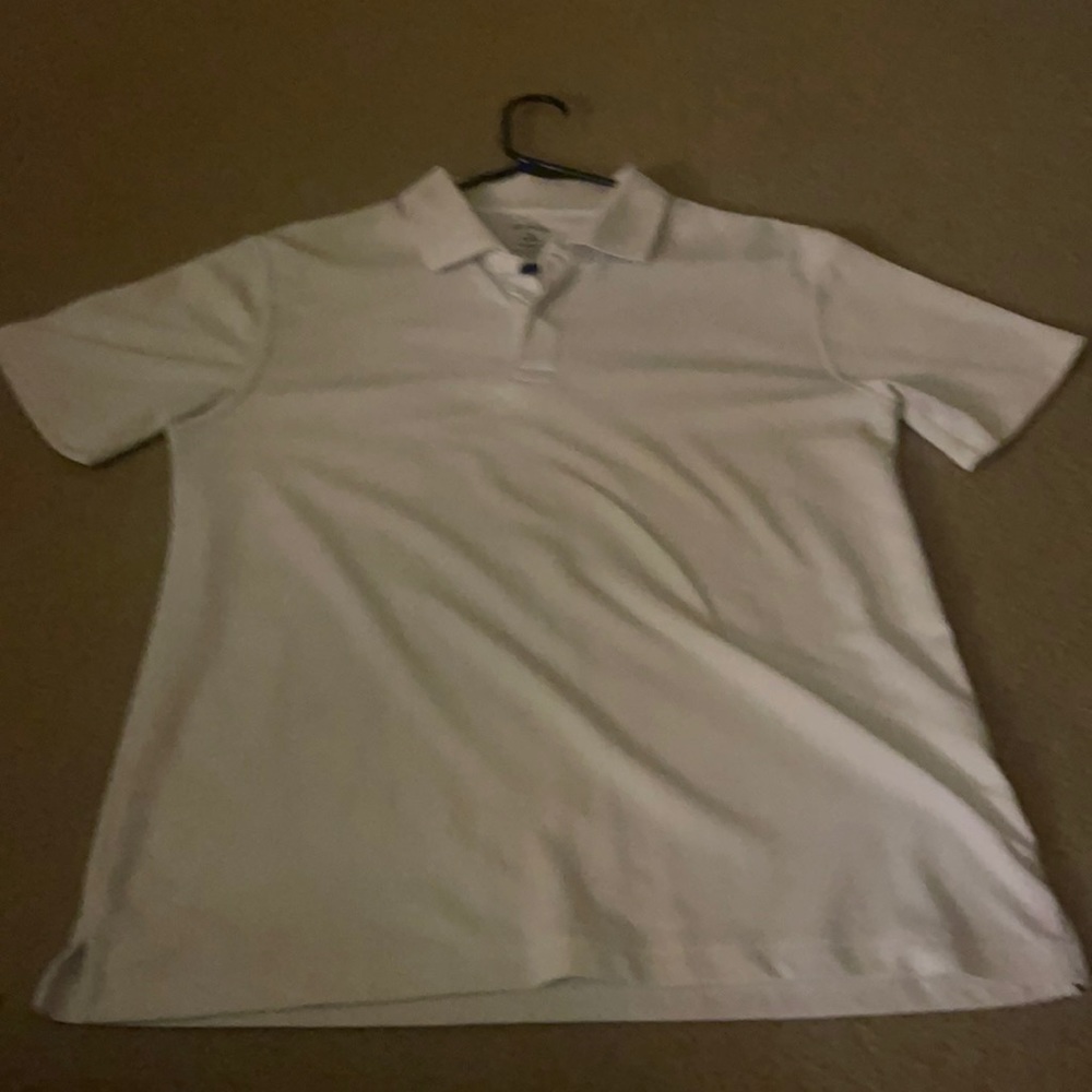 Men’s medium White Polo Shirt